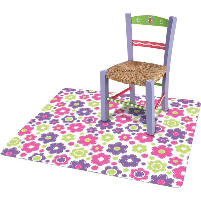 Deflecto FashionMat Lazy Daisies Chair Mat