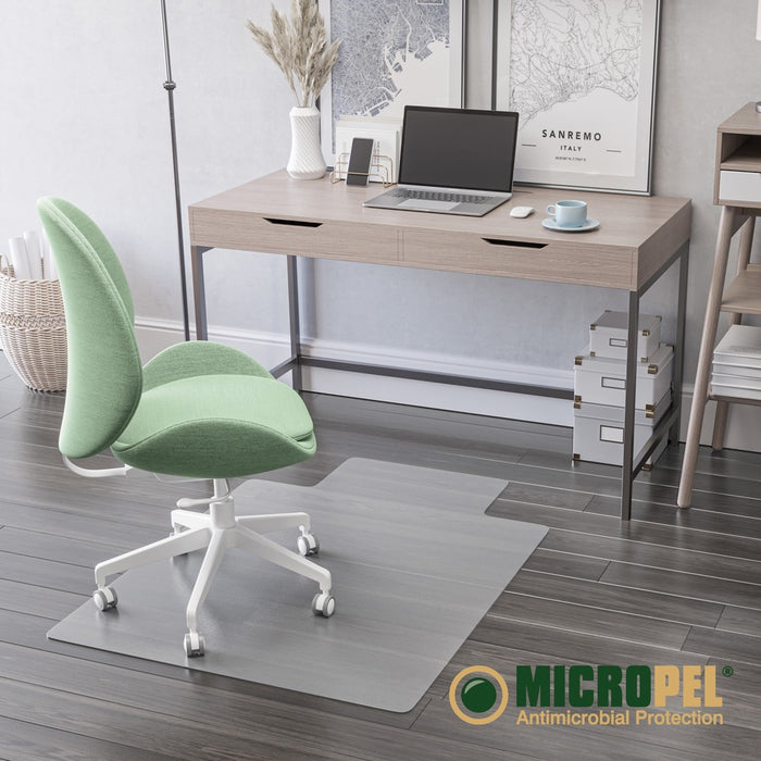 Deflecto EconoMat PLUS with Micropel Antimicrobial for Hard Floors