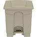 Safco Plastic Step-on Waste Receptacle