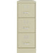 Lorell Commercial-Grade Putty Vertical File
