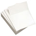 Lettermark Punched & Perforated Papers with Perforations 3-2/3" from the Bottom - White