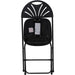 Dorel Zown Premium Fan Back Folding Chair