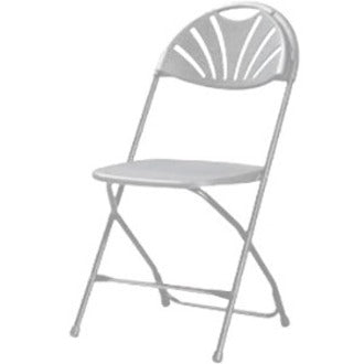 Dorel Zown Premium Fan Back Folding Chair