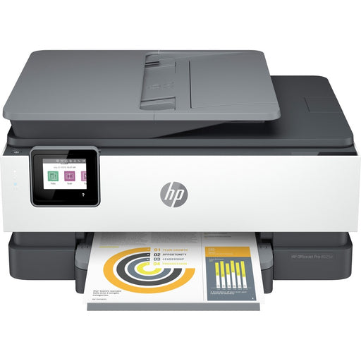 HP Officejet Pro 8025e Wireless Inkjet Multifunction Printer - Color - White