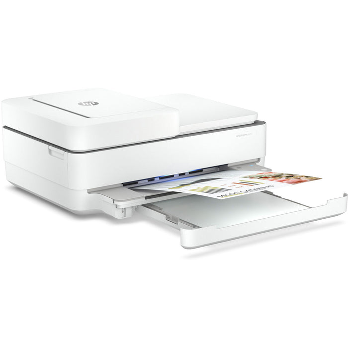 HP Envy 6455e Wireless Inkjet Multifunction Printer - Color - White