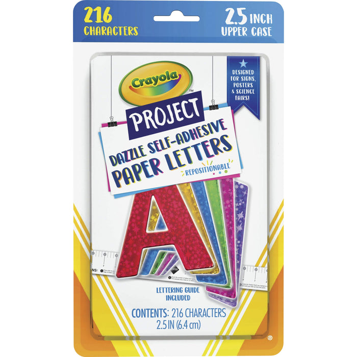 Crayola Self-adhesive Paper Letters