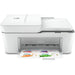 HP Deskjet 4155e Wireless Inkjet Multifunction Printer - Color - White