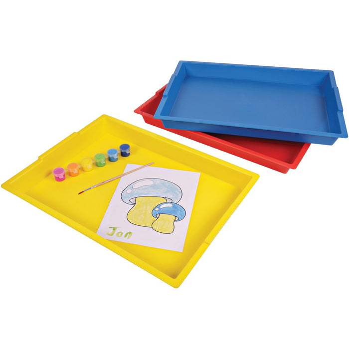 Deflecto Antimicrobial Finger Paint Tray