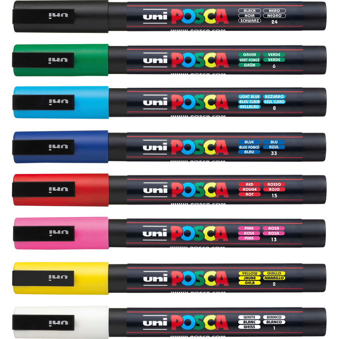 uni® Posca PC-3M Paint Markers