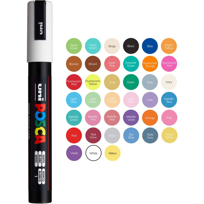 uni® Posca PC-5M Paint Markers