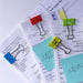 Officemate Smiling Faces Binder Clips