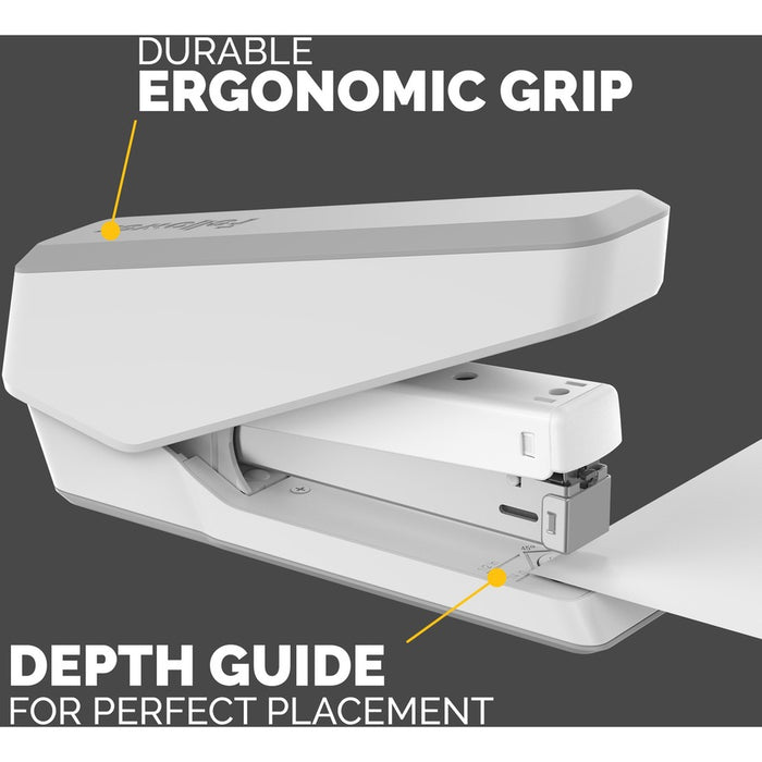 Fellowes LX850 Full Strip EasyPress Stapler - White