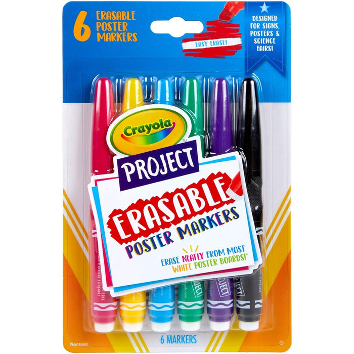 Crayola Project Erasable Poster Markers