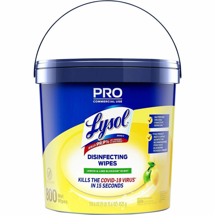 Lysol Disinfecting Wipe Bucket w/Wipes