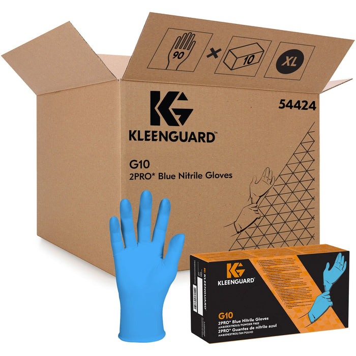 Kleenguard G10 Blue Nitrile Gloves