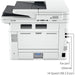 HP LaserJet Pro 4101fdw Wireless Laser Multifunction Printer - Monochrome - White