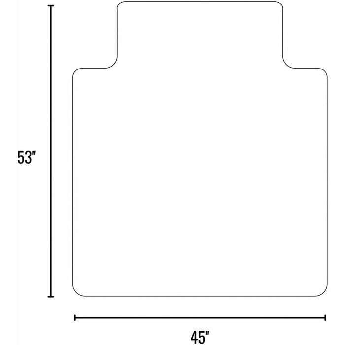 ES ROBBINS Everlife Chairmat w/Lip