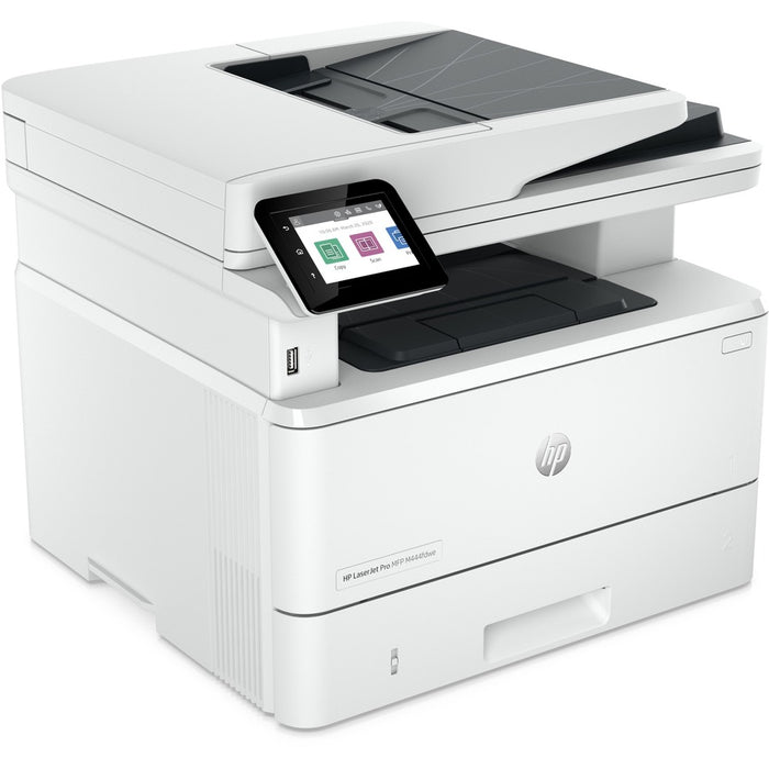 HP LaserJet Pro 4101fdwe Wireless Laser Multifunction Printer - Monochrome - White