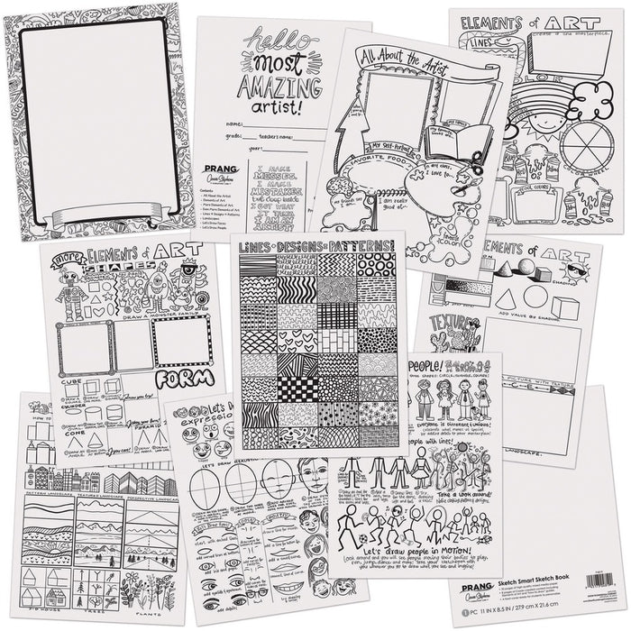 Prang Sketch Smart Sketch Book