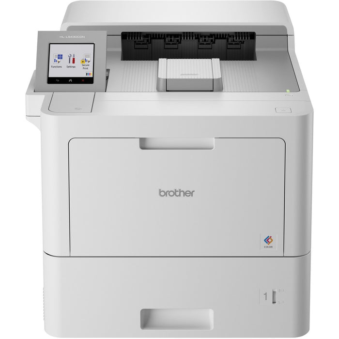 Brother Workhorse HL-L9430CDN Enterprise Color Laser Printer with Fast Printing, Large Paper Capacity, and Advanced Security Features