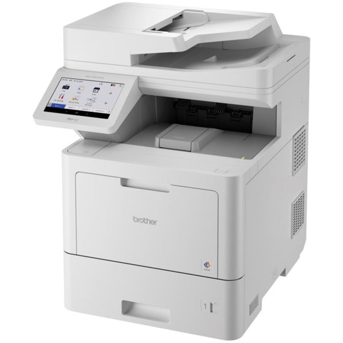Brother Workhorse MFC-L9670CDN Enterprise Color Laser All-in-One Printer with Fast Printing, Large Paper Capacity, and Advanced Security Features
