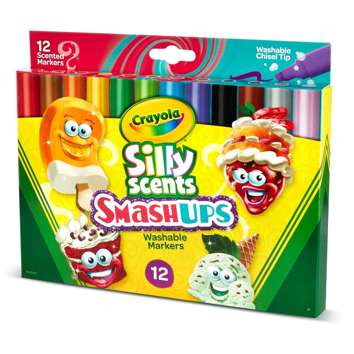 Crayola Silly Scents Slim Scented Washable Markers