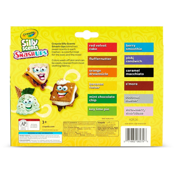 Crayola Silly Scents Slim Scented Washable Markers