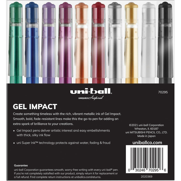 uniball Gel Impact Metallic Ink Pen