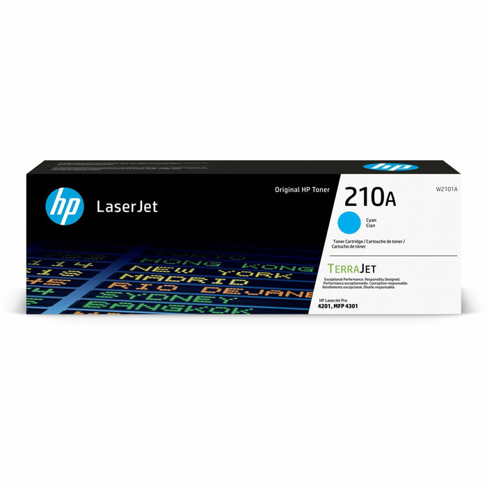 HP 210A Original Laser Toner Cartridge - Cyan Pack