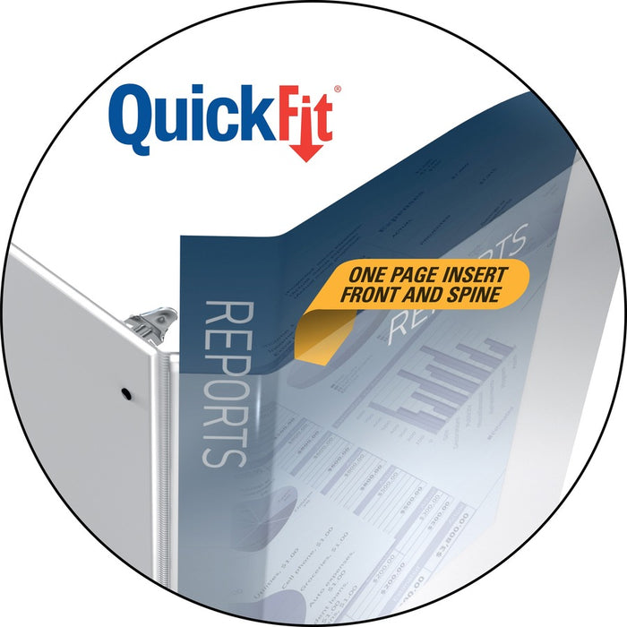 QuickFit D-Ring View Binders