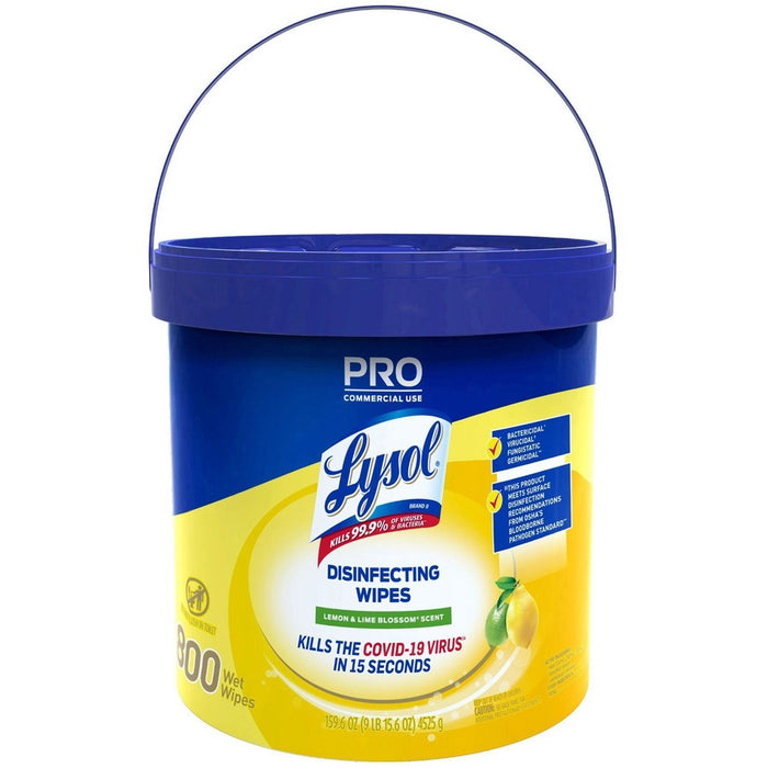 Lysol Disinfecting Wipe Bucket w/Wipes