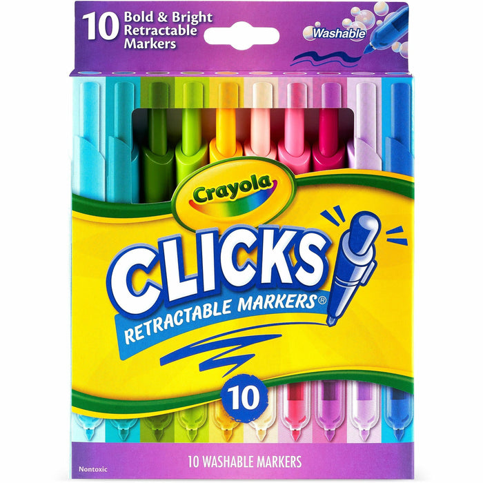 Crayola Clicks Retractable Markers
