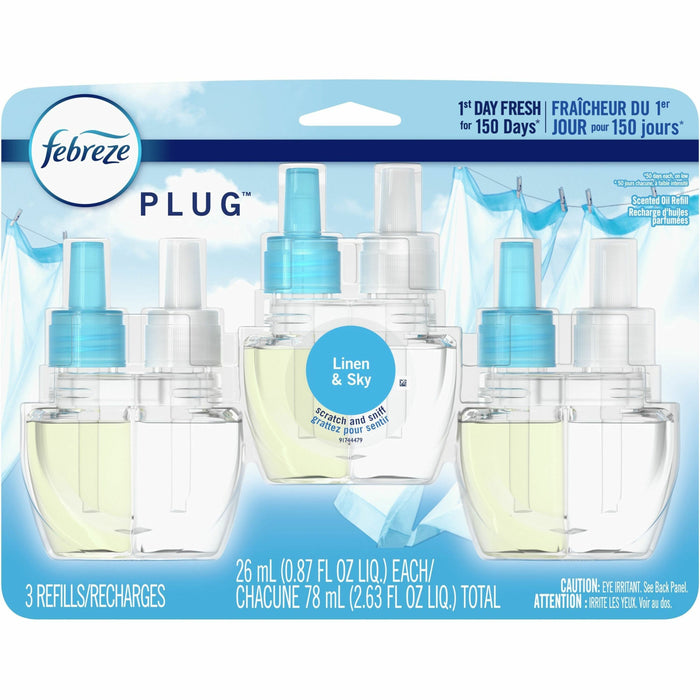 Febreze Plug Linen/Sky Oil Refill