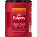 Folger Can Canister Classic Roast Coffee