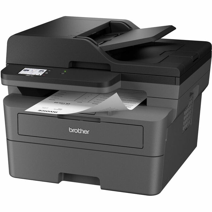 Brother Wireless MFC-L2820DW Compact Monochrome All-in-One Laser Printer with Copy, Scan and Fax, Duplex and Mobile Printing