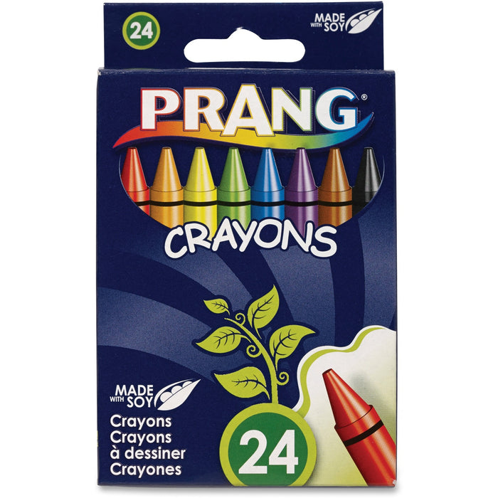 Prang 24 Count Wax Crayons