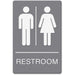 Headline Signs ADA RESTROOM/Image Sign