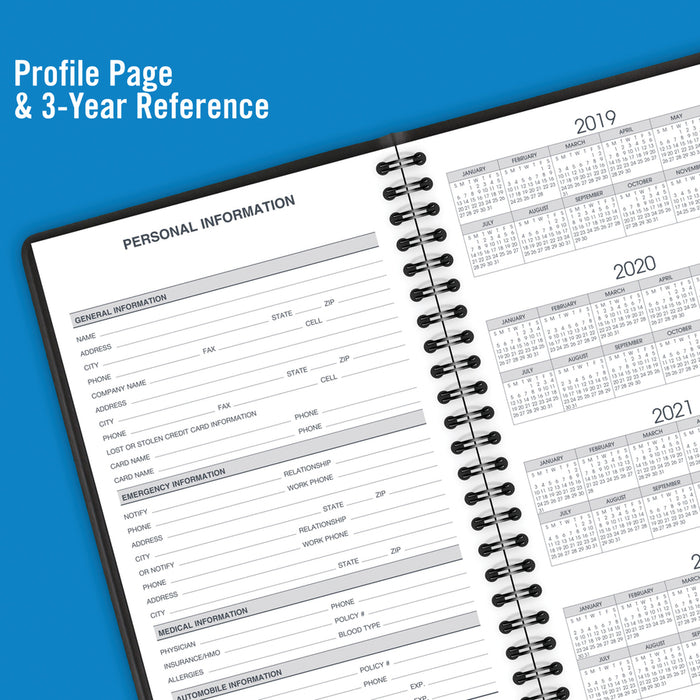 At-A-Glance 24-Hour Daily Appointment Book