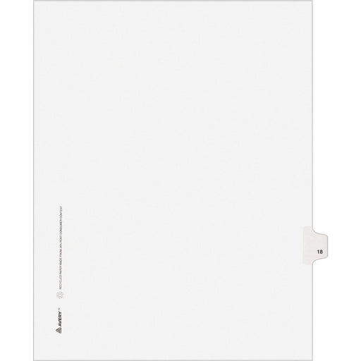 Avery® Individual Legal Exhibit Dividers - Avery Style