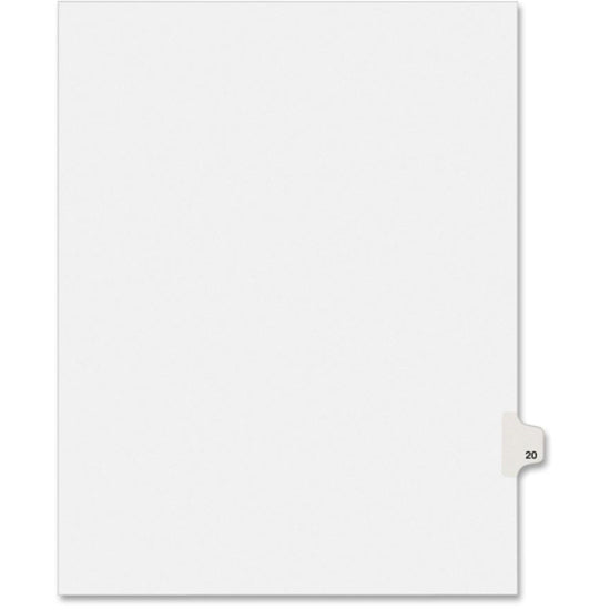 Avery® Individual Legal Exhibit Dividers - Avery Style