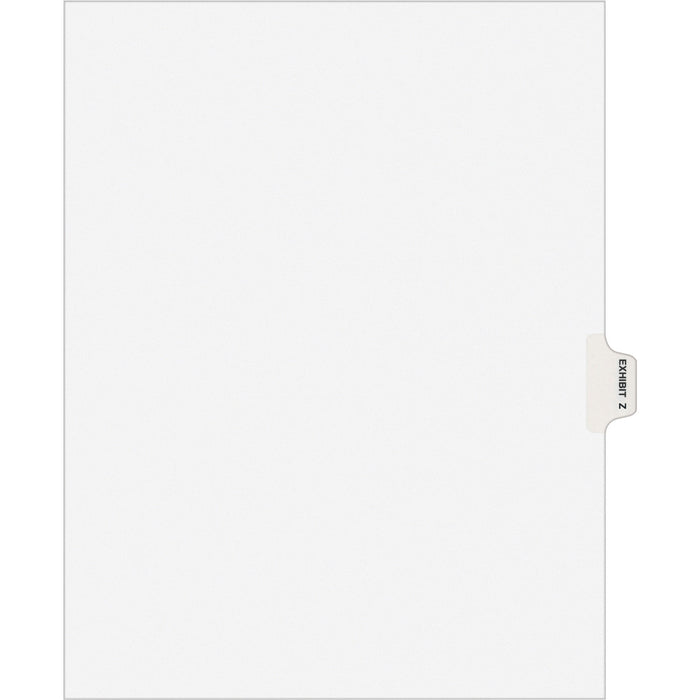 Avery® Individual Legal Exhibit Dividers - Avery Style