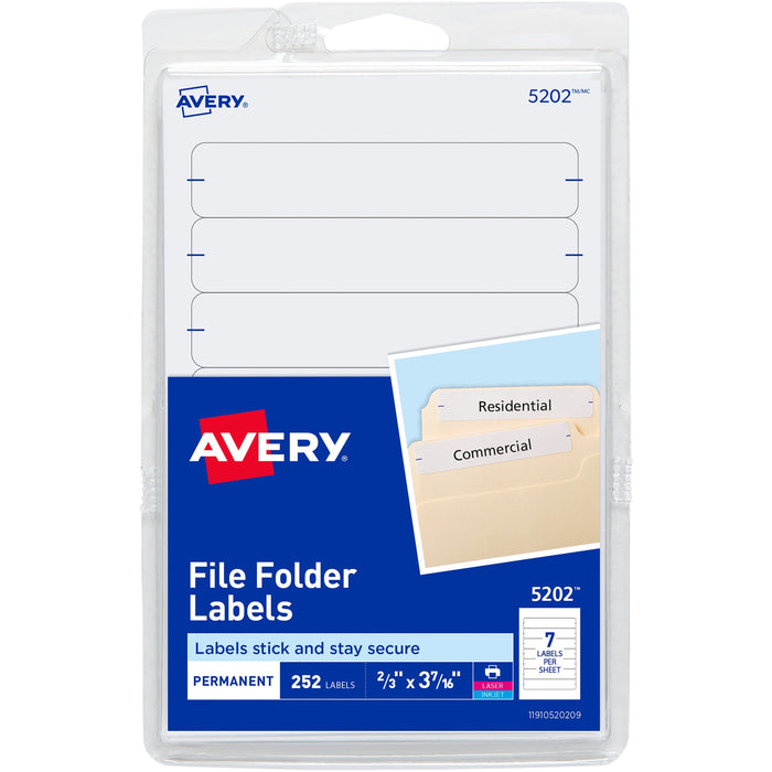 Avery® Permanent File Folder Labels