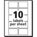 Avery® Removable ID Labels