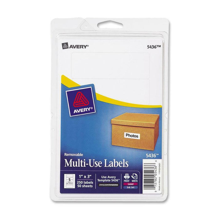 Avery® Removable ID Labels