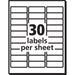 Avery® Easy Peel Return Address Labels