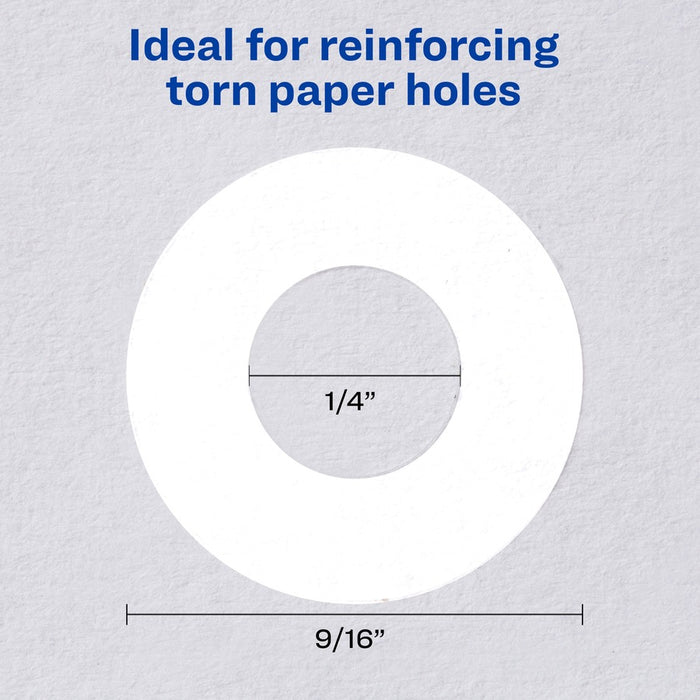 Avery® Hole Reinforcement Label Rings