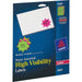 Avery® Neon Burst Labels