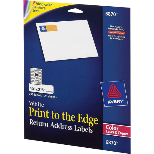 Avery® Print-to-the-Edge Copier Address Labels