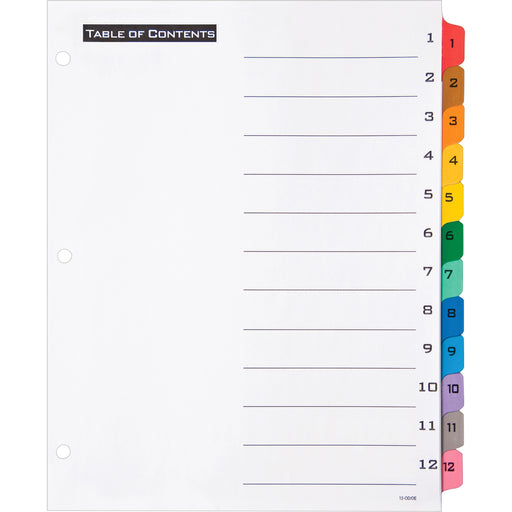 Avery® Table 'N Tabs Numeric Dividers