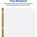 Avery® Big Tab Eraseable Write-On Dividers